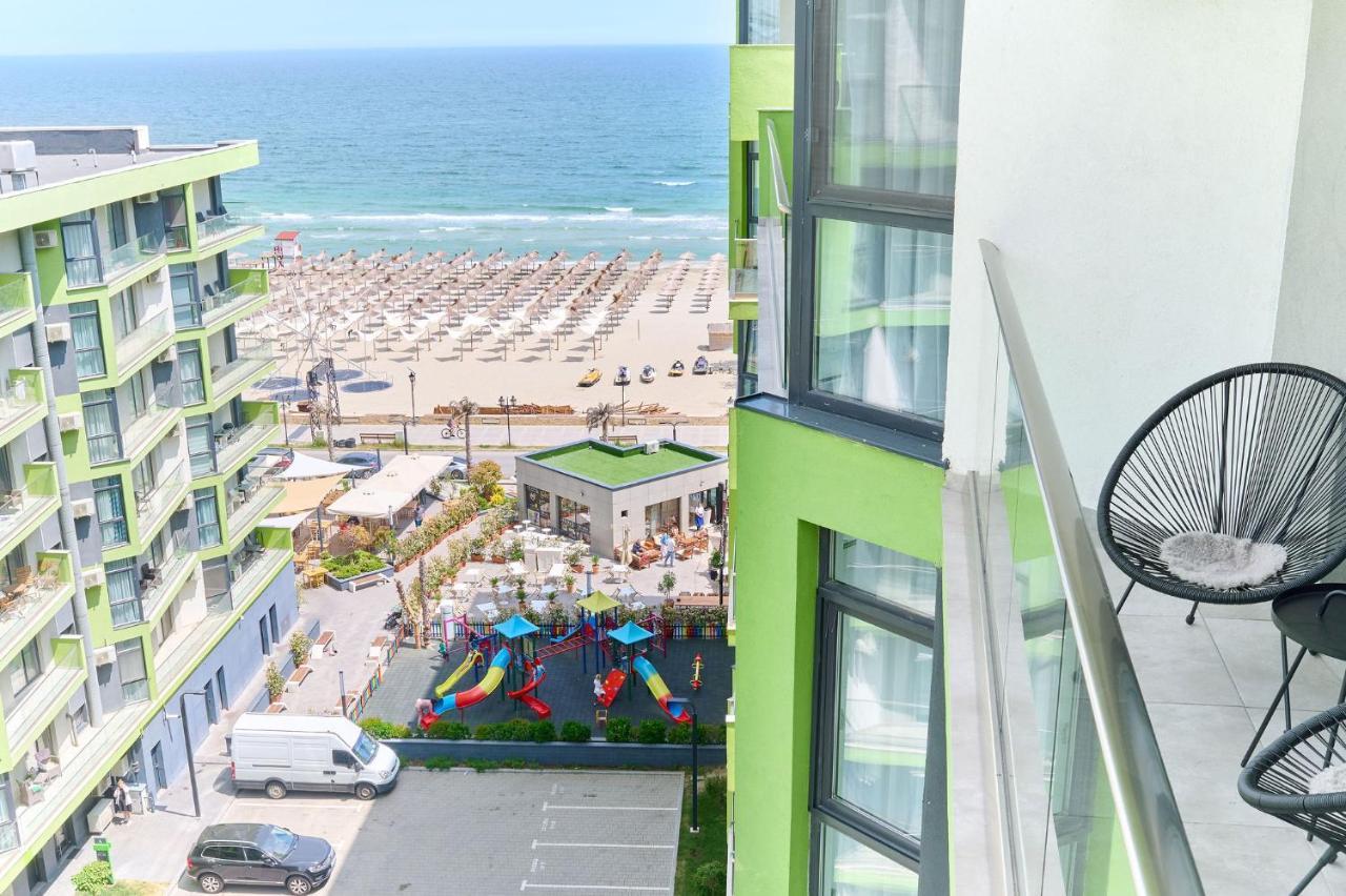 מאמאיה Rainbow Sea View Apartment Spa N Pool Resort - Parking מראה חיצוני תמונה