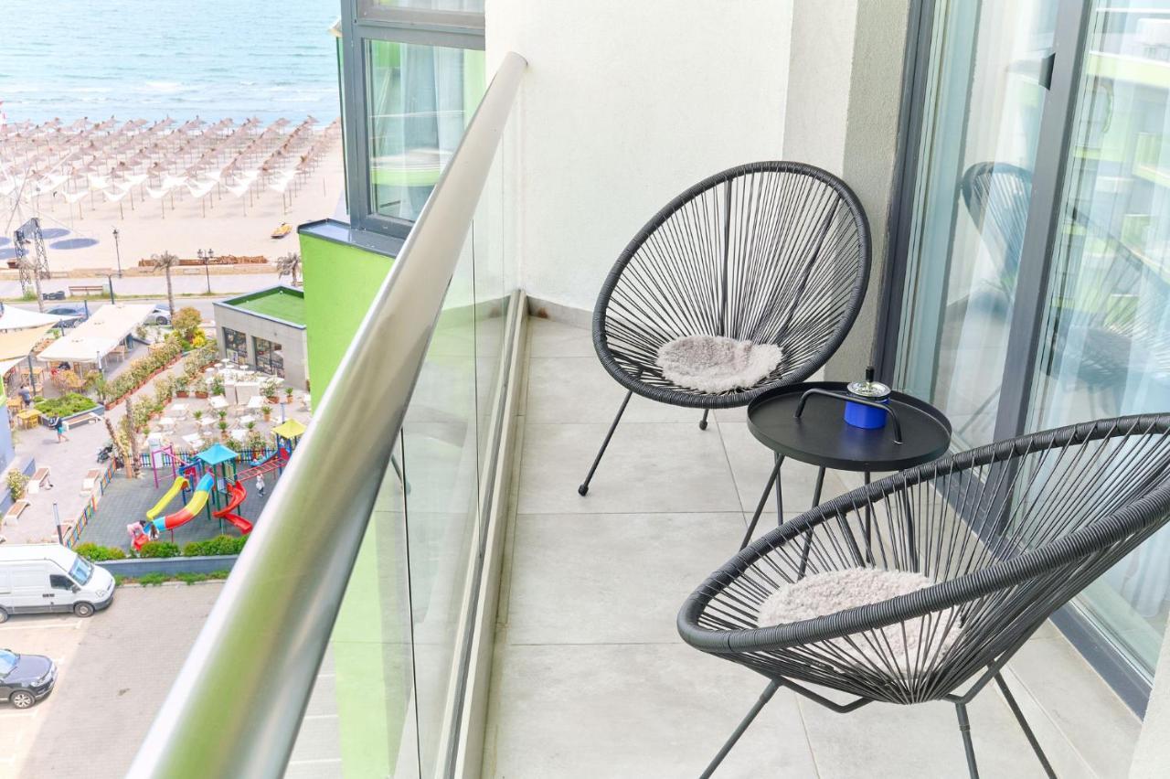 מאמאיה Rainbow Sea View Apartment Spa N Pool Resort - Parking מראה חיצוני תמונה
